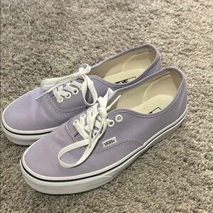 Vans Women's Lavender Canvas Sneakers